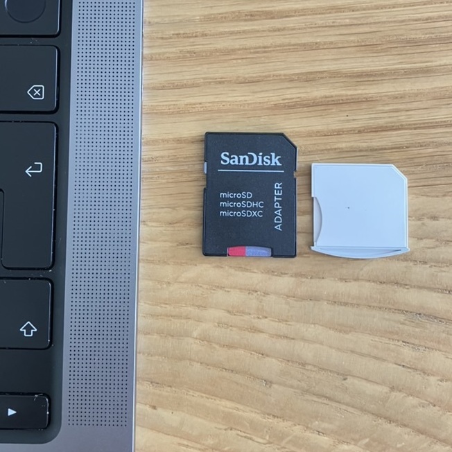 Micro SD card adapter that travels inside your MacBook's SD card reader -  Jiri Brejcha